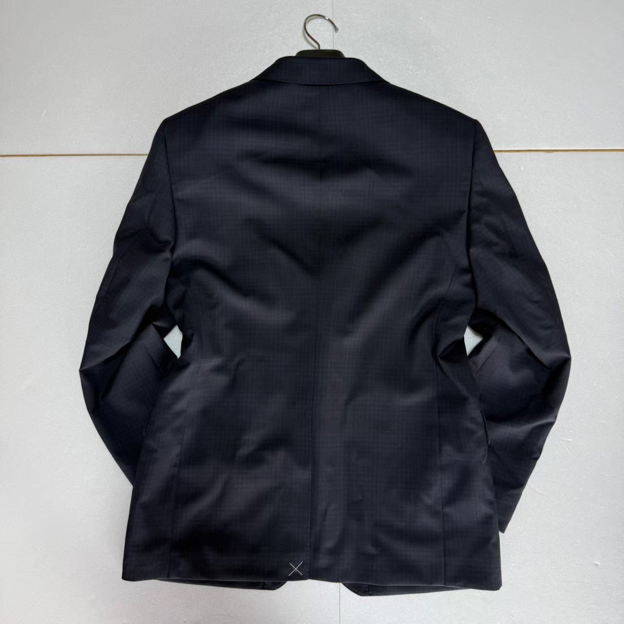 【OG-19】NEO CAESAR (ネオシーザー)191A9006 ネイビー チェックスーツ ABM
