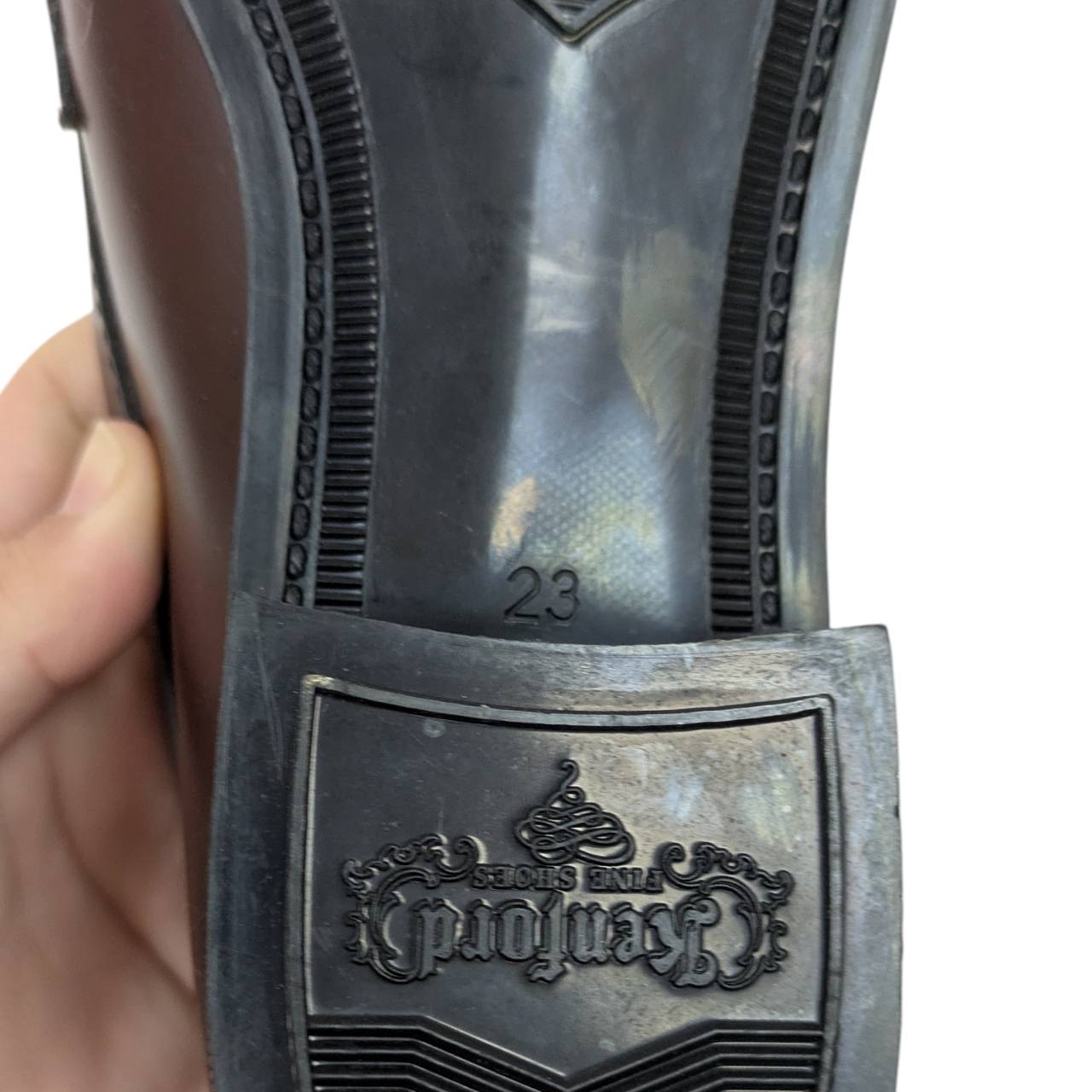 【RC2601-300】ken ford ローファー ブラウン 23