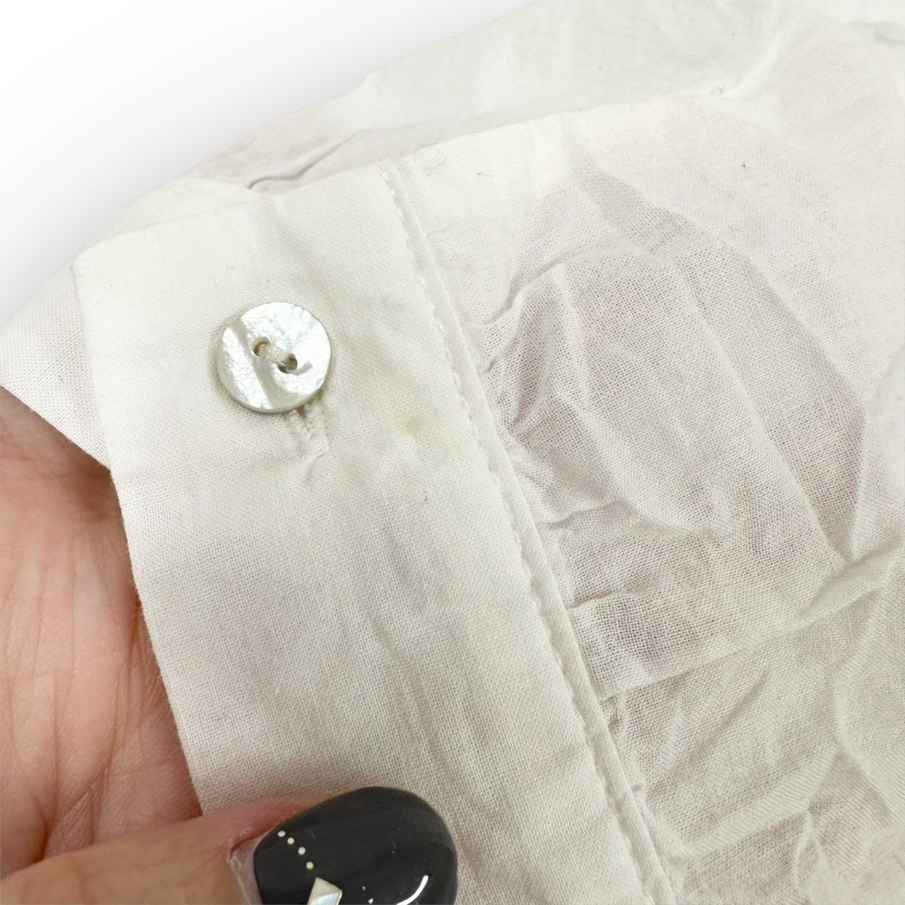 ZARA ザラ シャツワンピース ティアード ホワイト サイズXS