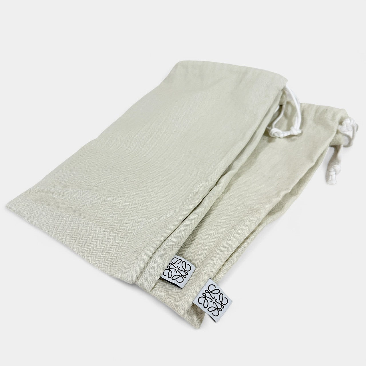 【やや汚れあり】LOEWE ロエベ ハイカットスニーカー 322009/38/ホワイト×ブラック