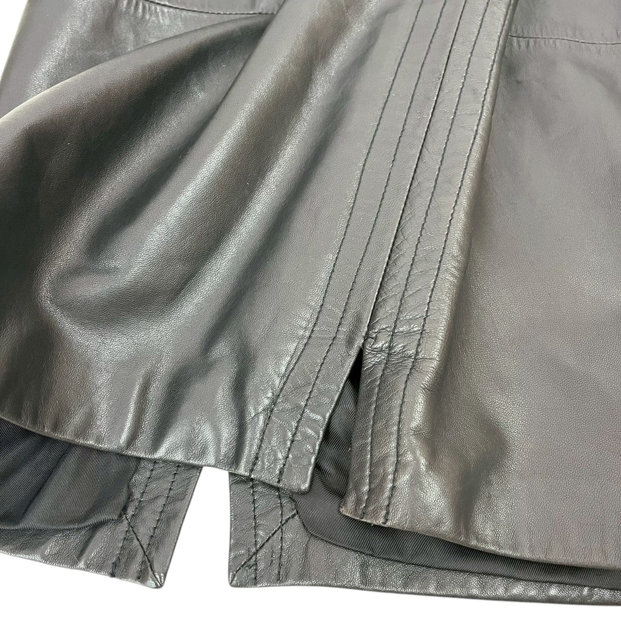 【RC2601-105】valentino garavaniPelle ブラウン 革 ブラック 40