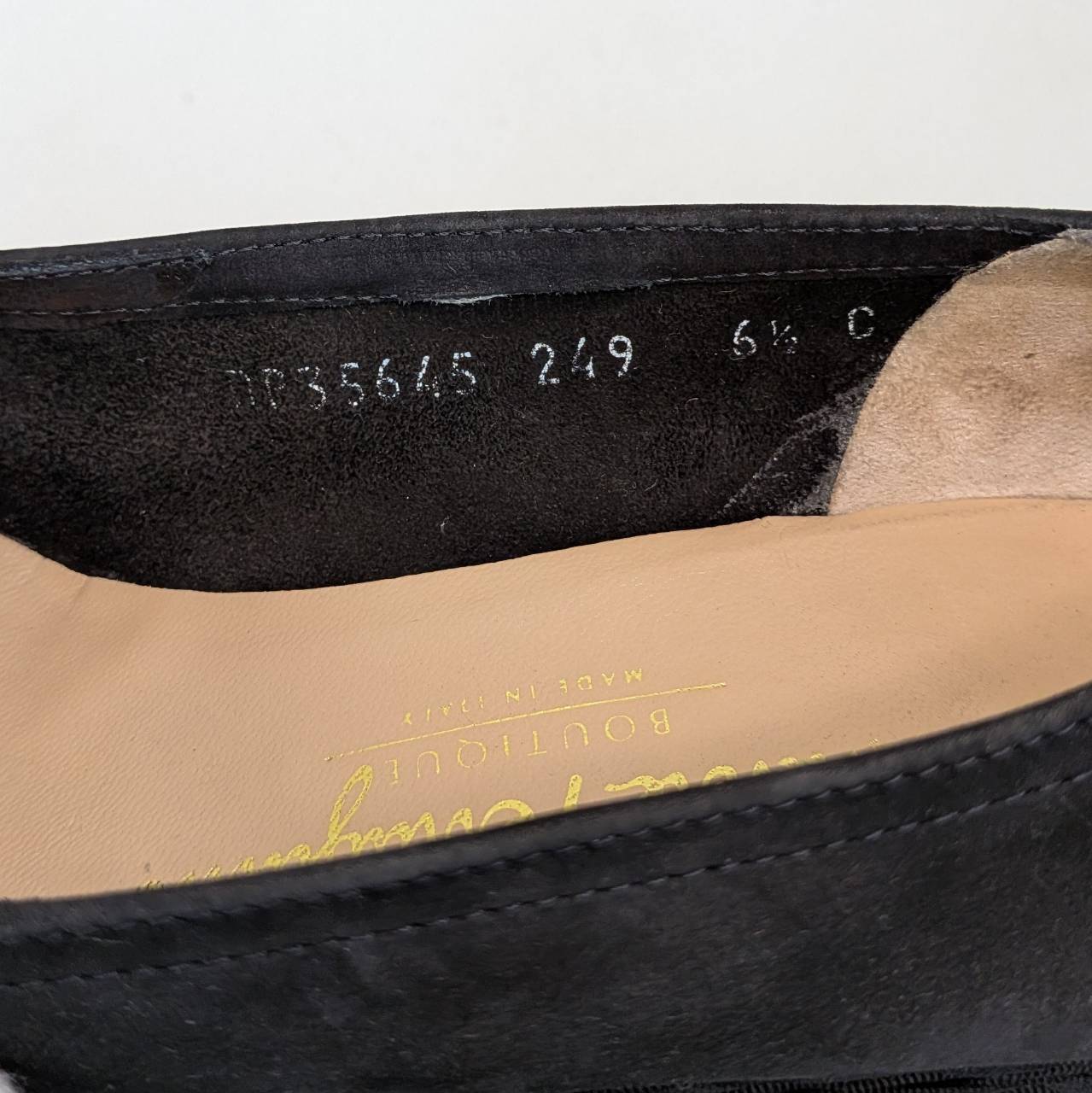 SalvatoreFerragamo サルバトーレフェラガモ パンプス ブラック 6 1/2