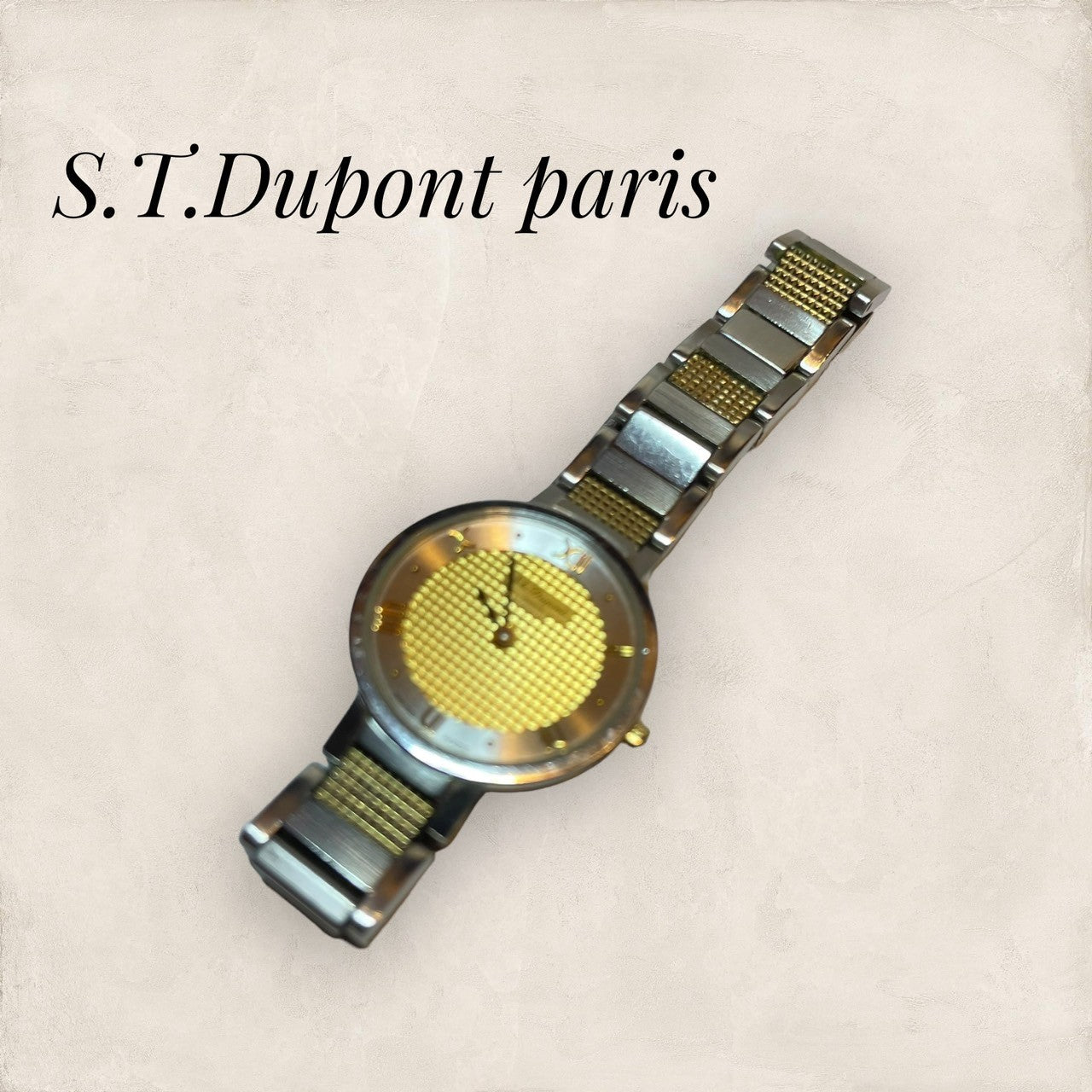 小傷あり・動作未確認・箱付き】S.T.Dupont paris エステーデュポン 