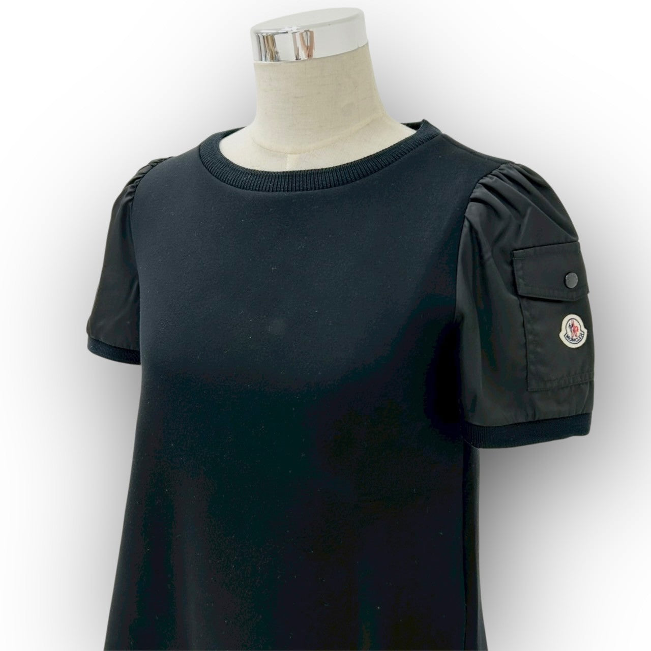 【692-3】MONCLER ワンピース ブラック