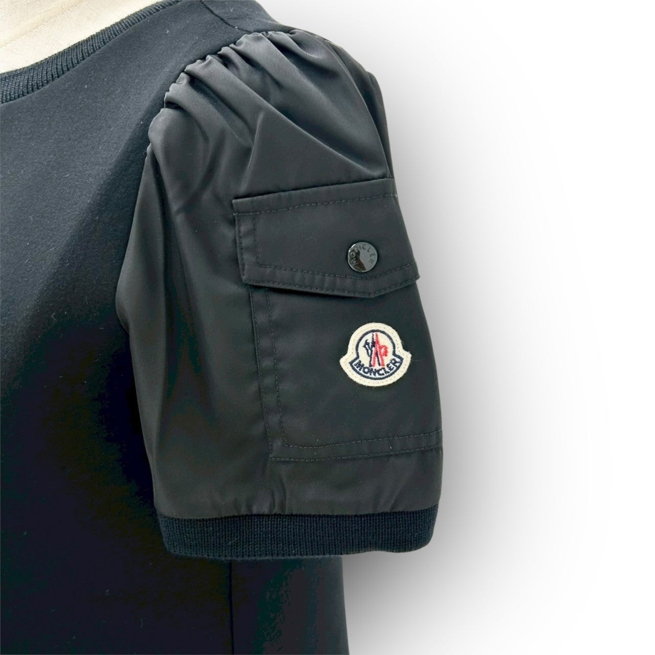 【692-3】MONCLER ワンピース ブラック