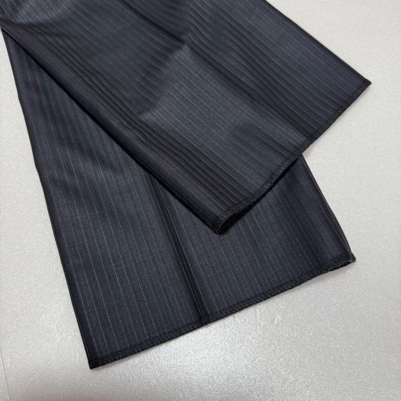【OG-23】GIVERDYE (ジバルディ)617B8002 ネイビー シャドーストライプツーパンツスーツ A5