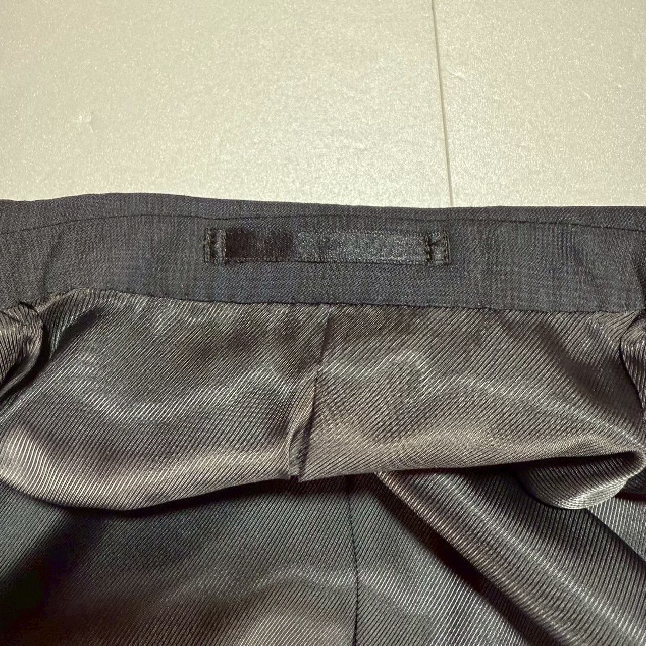 【OG-19】NEO CAESAR (ネオシーザー)191A9006 ネイビー チェックスーツ ABM