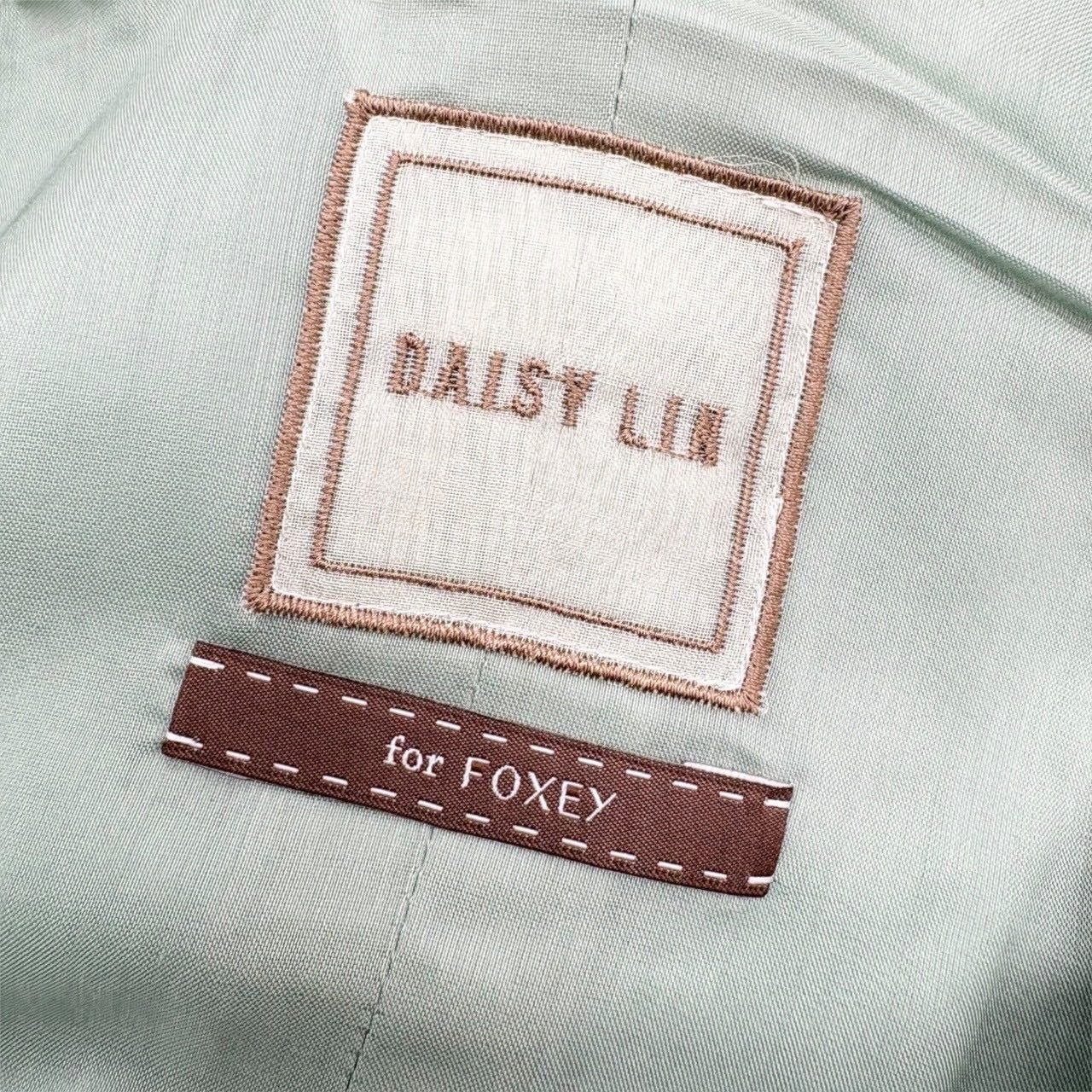 DAISY LIN ワンピース 40/グリーン/レディース/無地