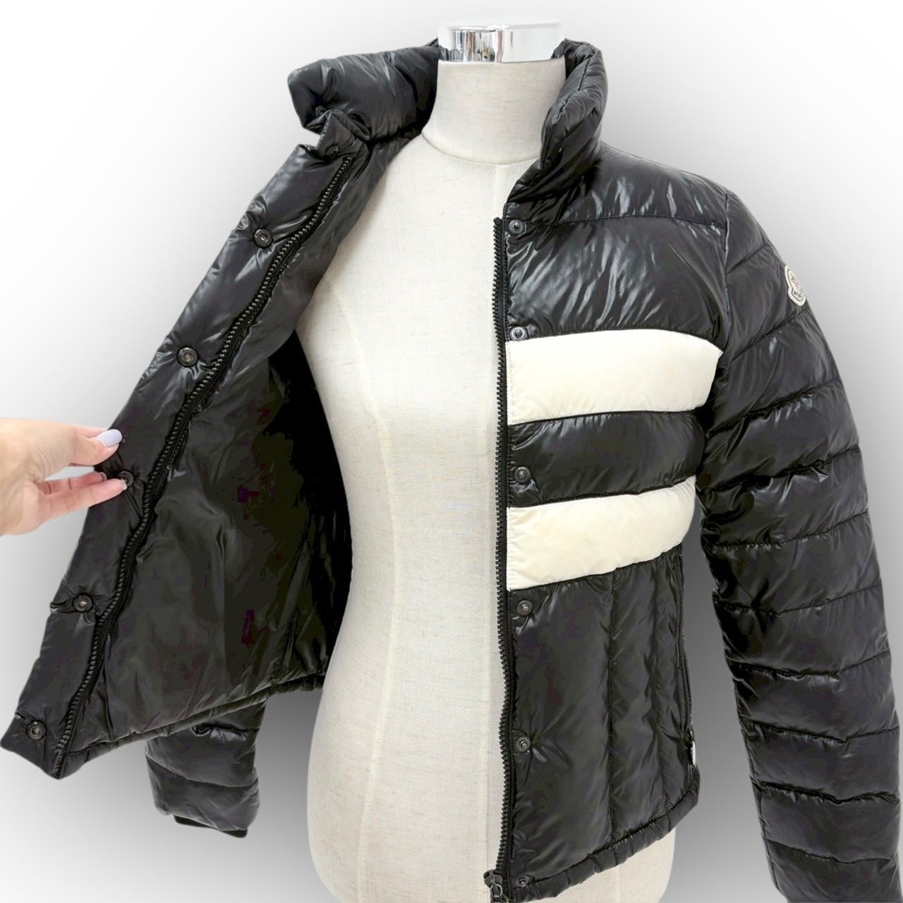 【SRC-38】MONCLER ダウンジャケット・コート ブラック THOMAS トーマス