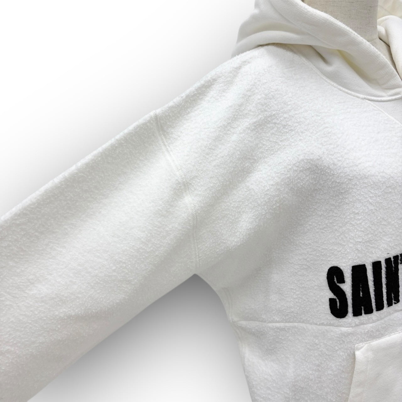 【SRC-3】SAINT LAURENT 白パーカ Lサイズ