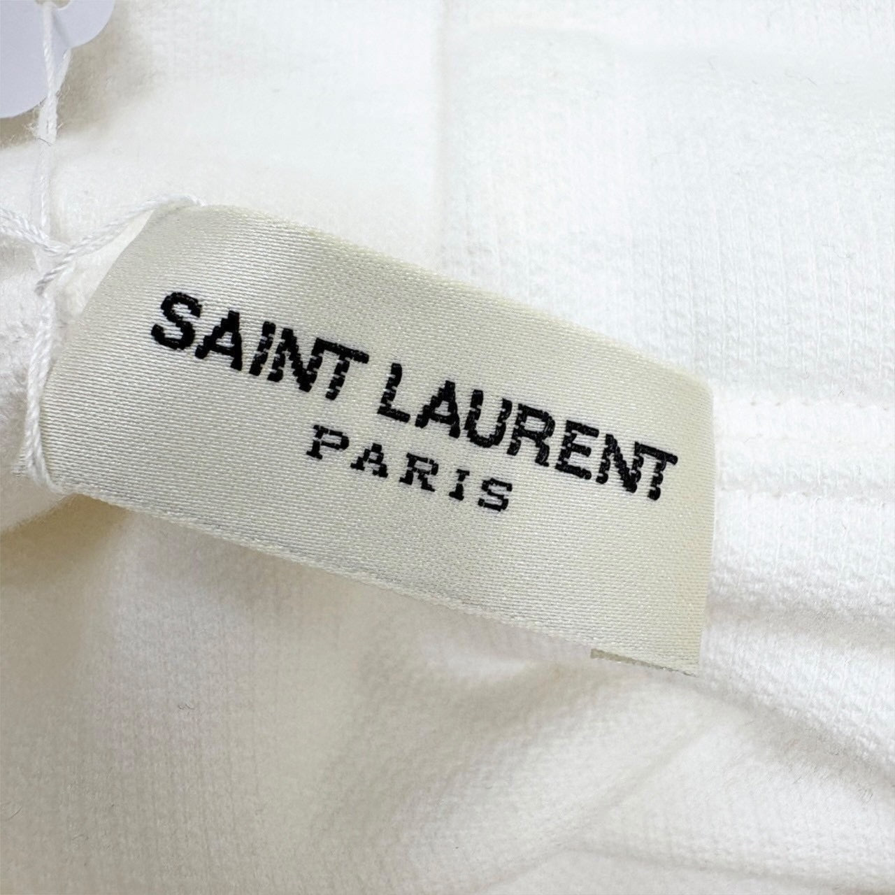 【SRC-3】SAINT LAURENT 白パーカ Lサイズ