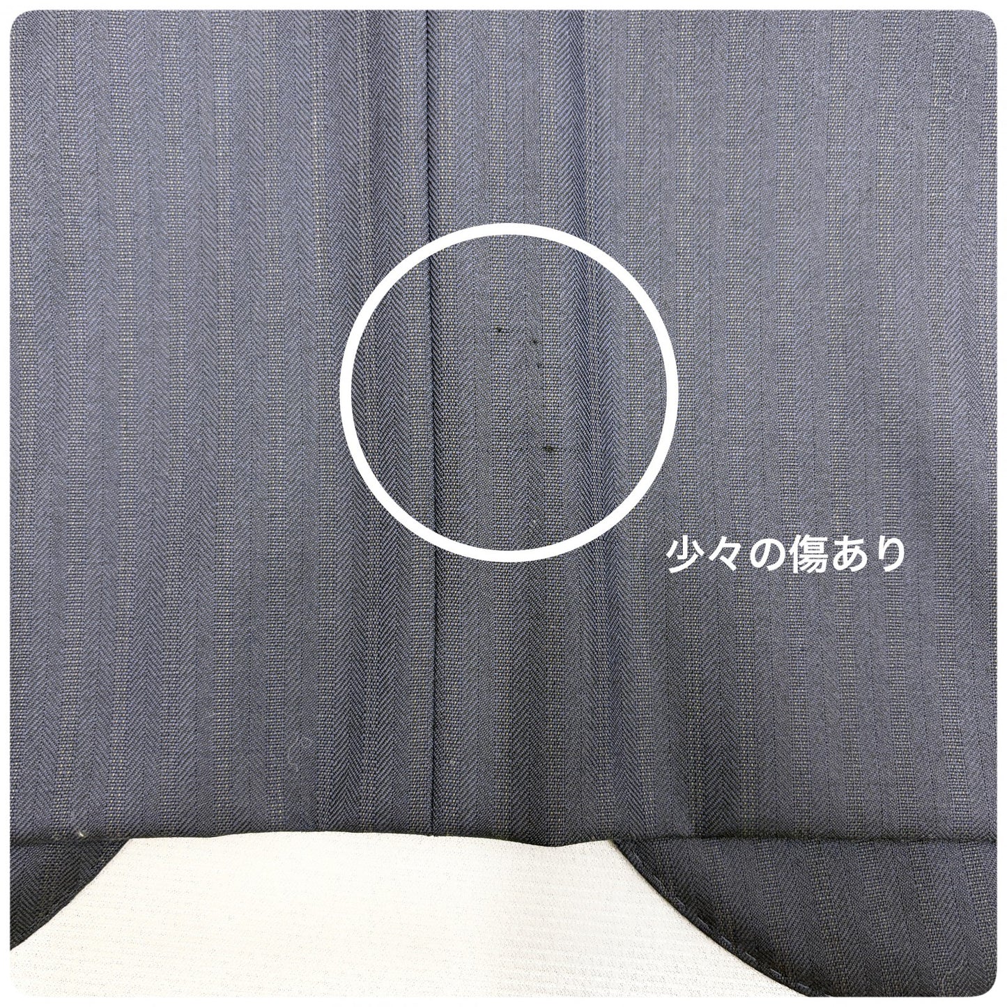 新品 GIVERDYE ジバルディ 3ピース ストライプ ビジネススーツ ネイビー S