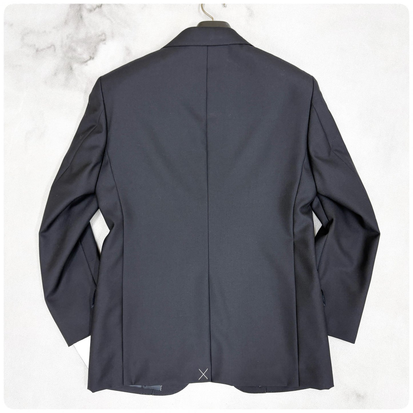 新品 GIVERDYE ジバルディ メンズ ビジネススーツ ネイビー S