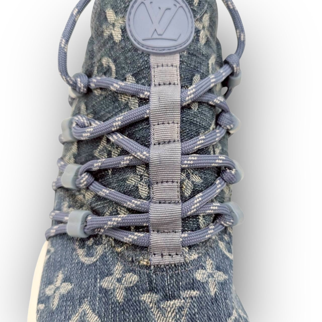 【SCR-76】LOUIS VUITTON スニーカー ファストレーンラインデニム /24/メンズ