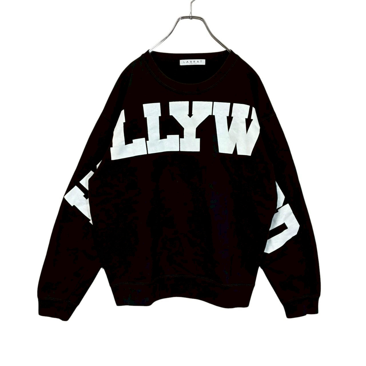 RC2601-803 LABRAT スウェット トレーナー ブラック L メンズ