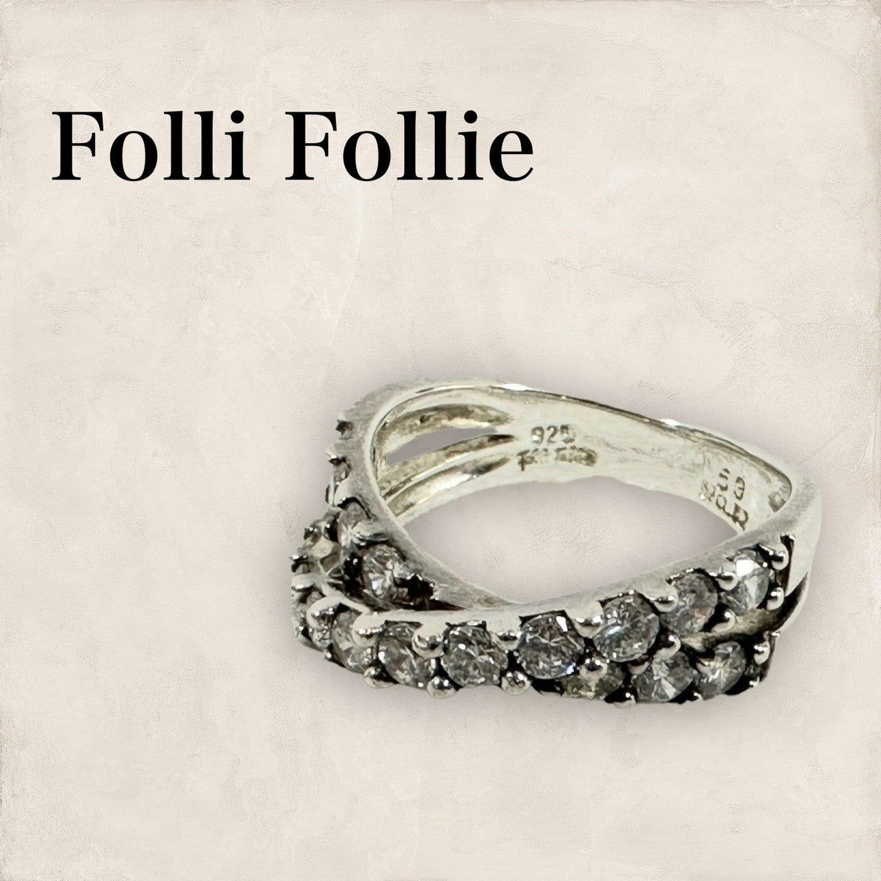 フォリフォリの指輪‼ 中古】フォリフォリ Folli Follie 指輪 リング