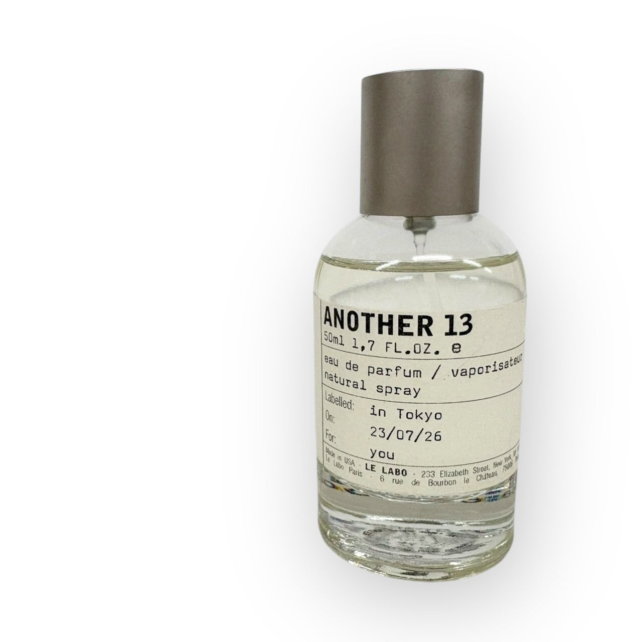 LE LABO ルラボ 香水 アナザー 13 オード パルファム 香水箱なし