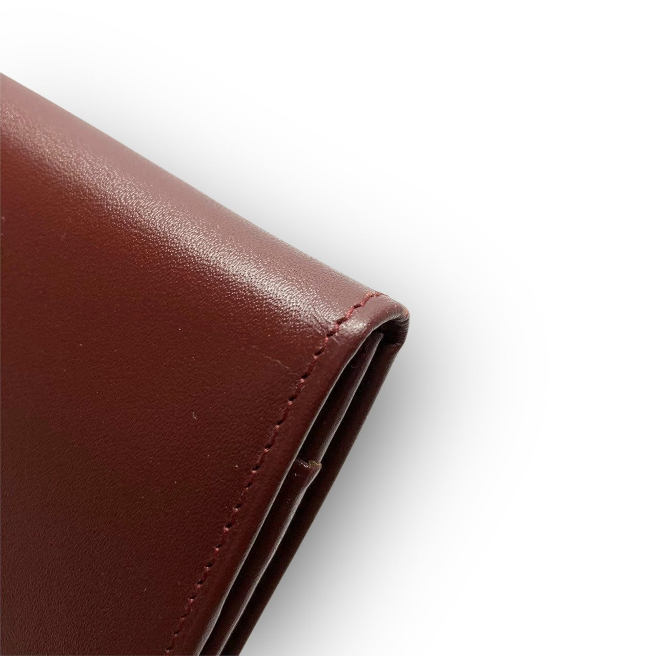14 Cartier カルティエ 長財布 マストライン ボルドー