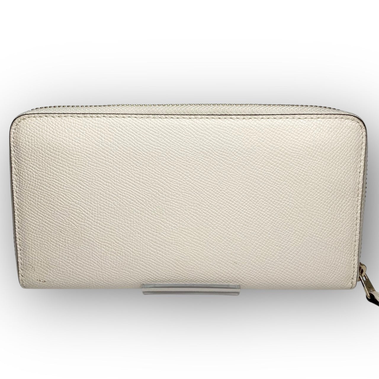 22 COACH コーチ 長財布 ラウンドファスナー ホワイト系