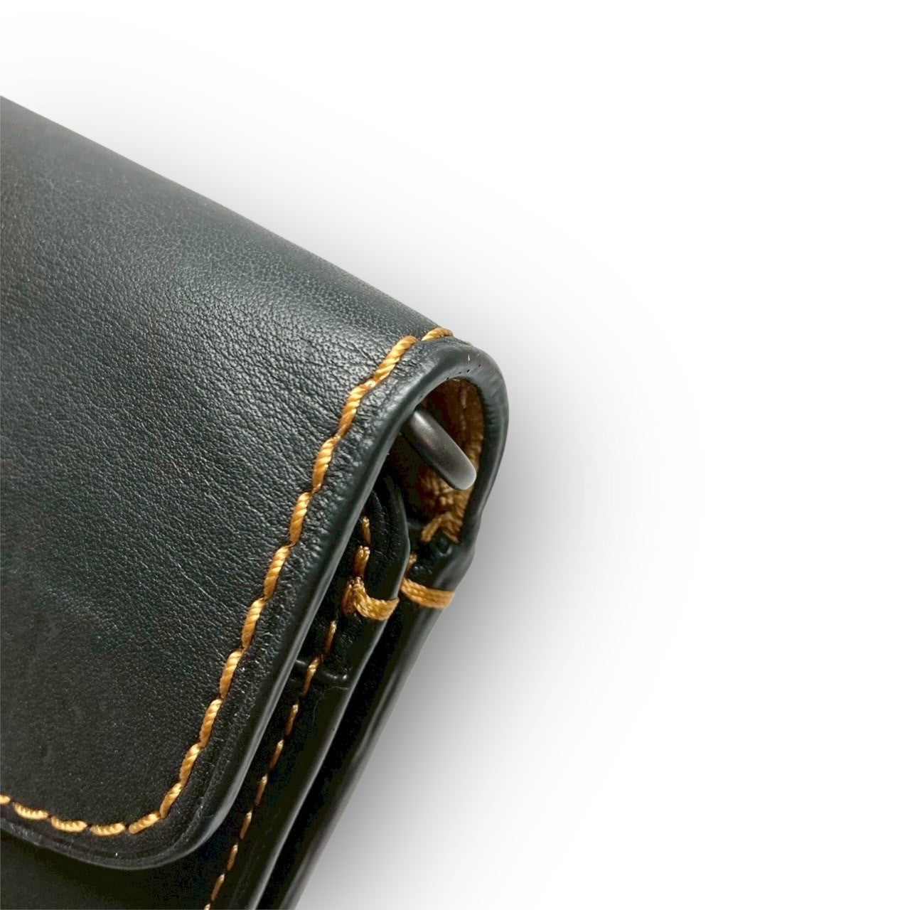 25 COACH コーチ 長財布 ポーチ型 ブラック
