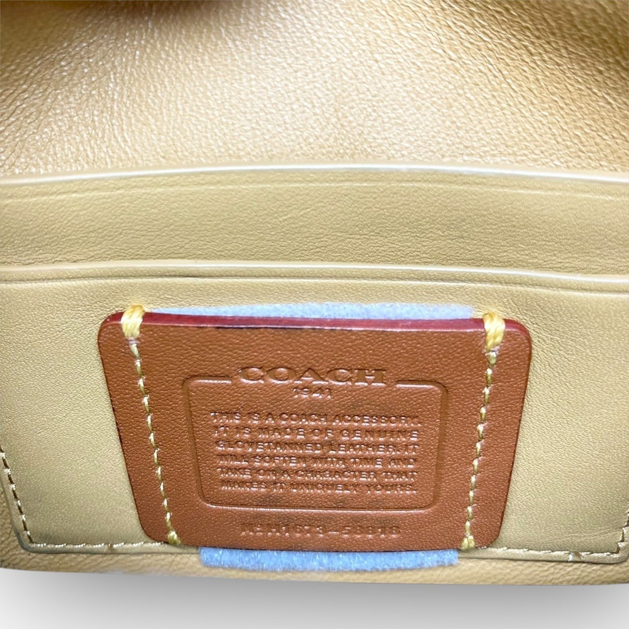 25 COACH コーチ 長財布 ポーチ型 ブラック