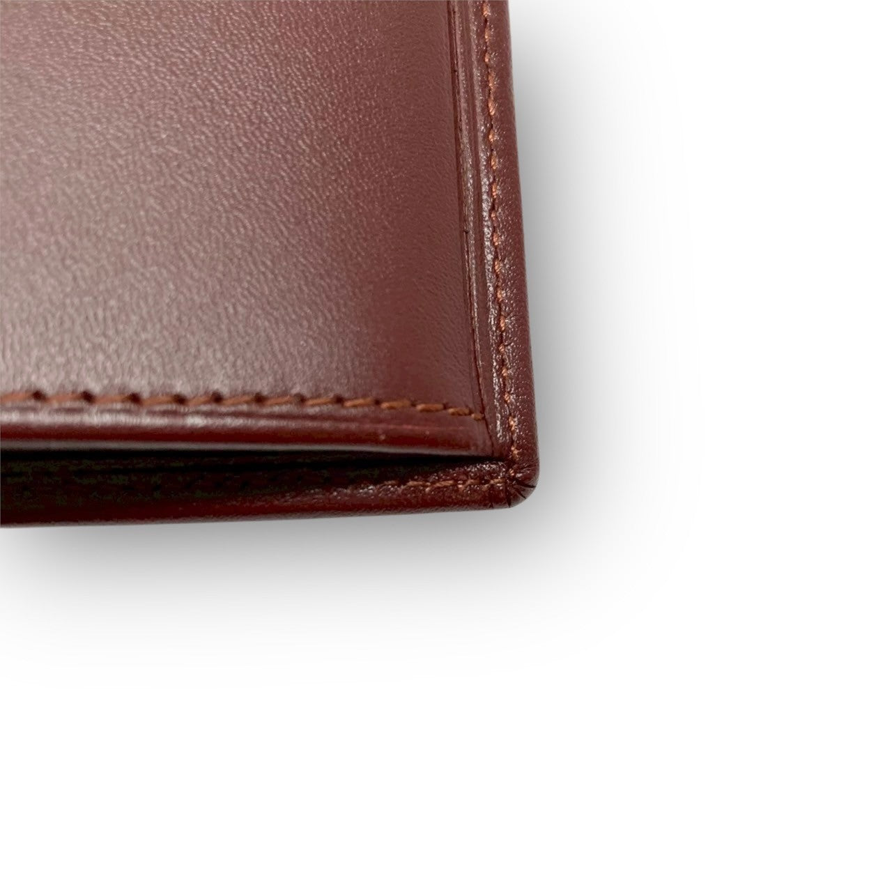 29 Cartier カルティエ 三つ折り財布 レッド
