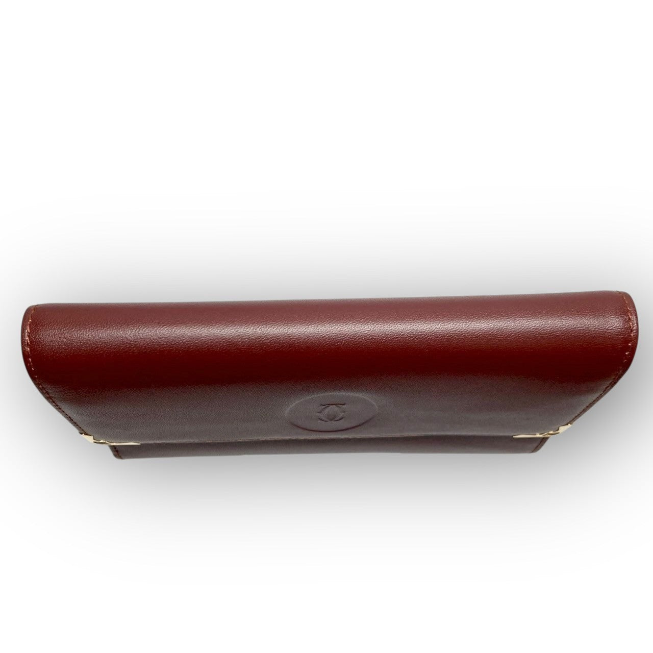 29 Cartier カルティエ 三つ折り財布 レッド