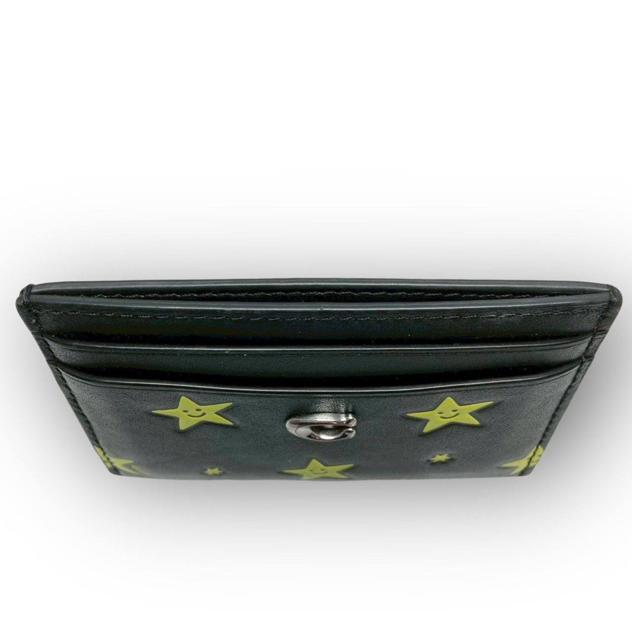 36 COACH コーチ カードケース スター ブラック