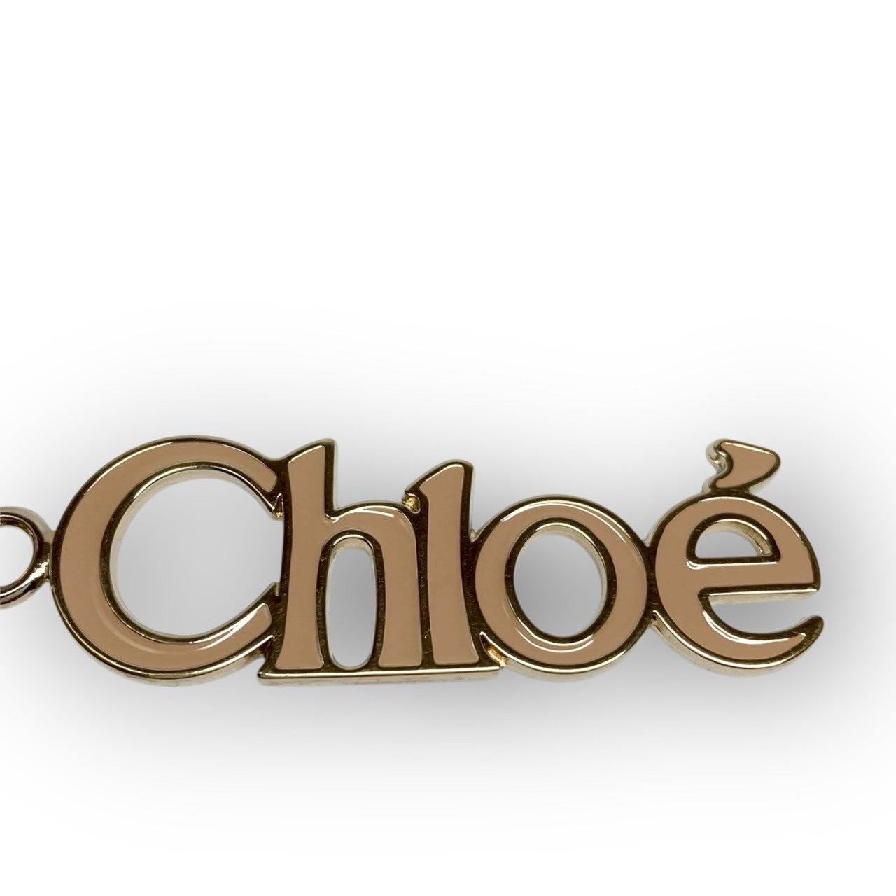 51 Chloe クロエ キーリング ロゴ ゴールド