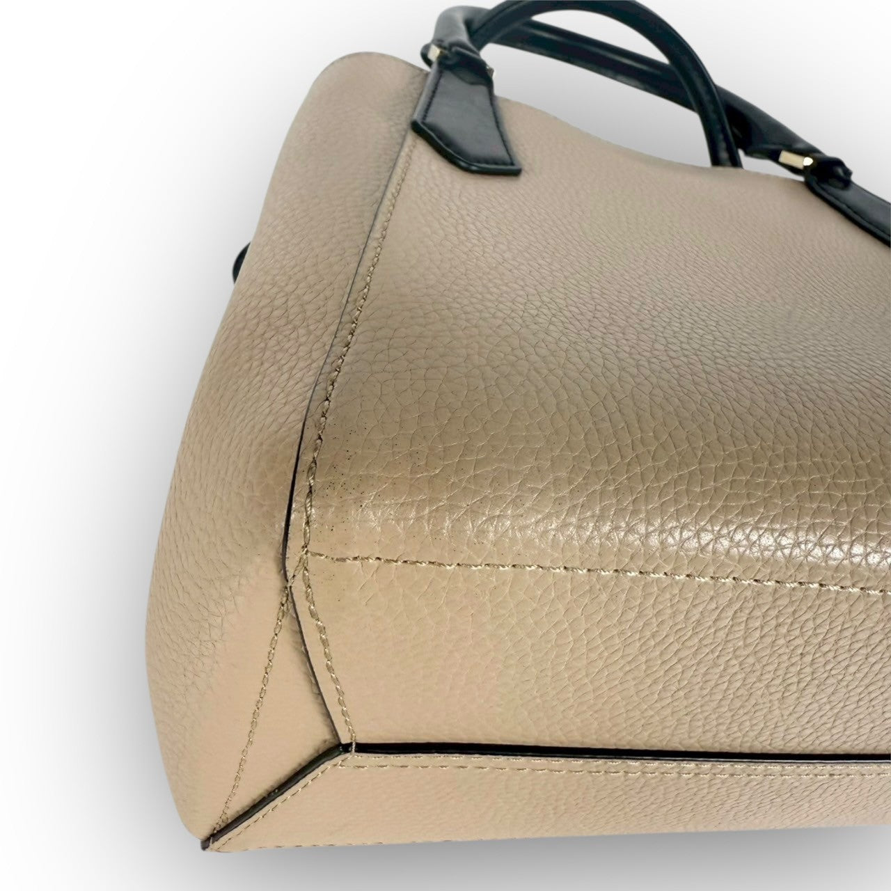59 MICHAEL KORS マイケルコース 2Way ハンドバッグ ショルダーバッグ ベージュ×ブラック