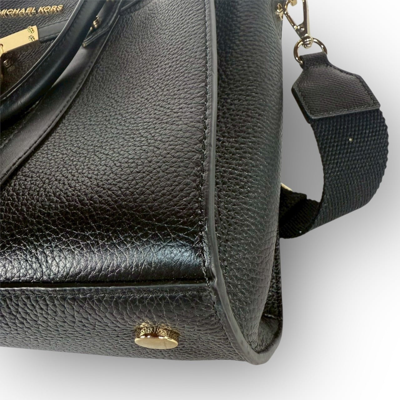 66 MICHAEL KORS マイケルコース 2Way ハンドバッグ ショルダーバッグ ブラック