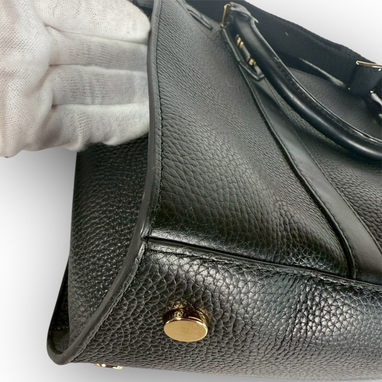 66 MICHAEL KORS マイケルコース 2Way ハンドバッグ ショルダーバッグ ブラック