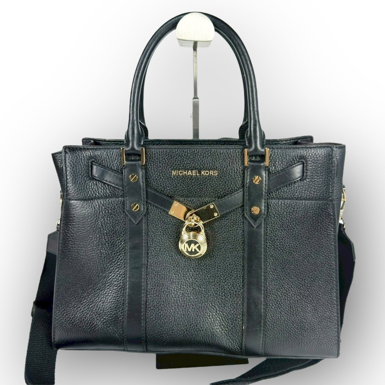 66 MICHAEL KORS マイケルコース 2Way ハンドバッグ ショルダーバッグ ブラック