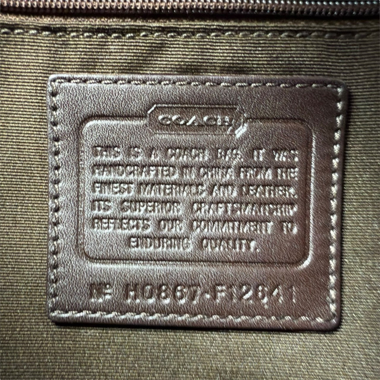 83 COACH コーチ トートバッグ シグネチャー×レザー