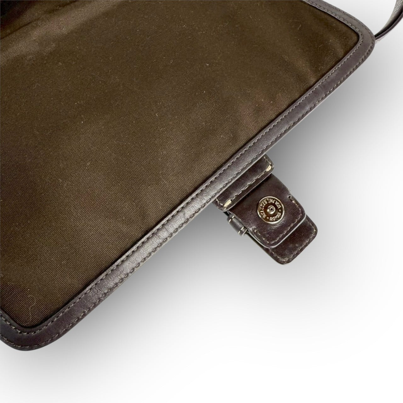 83 COACH コーチ トートバッグ シグネチャー×レザー