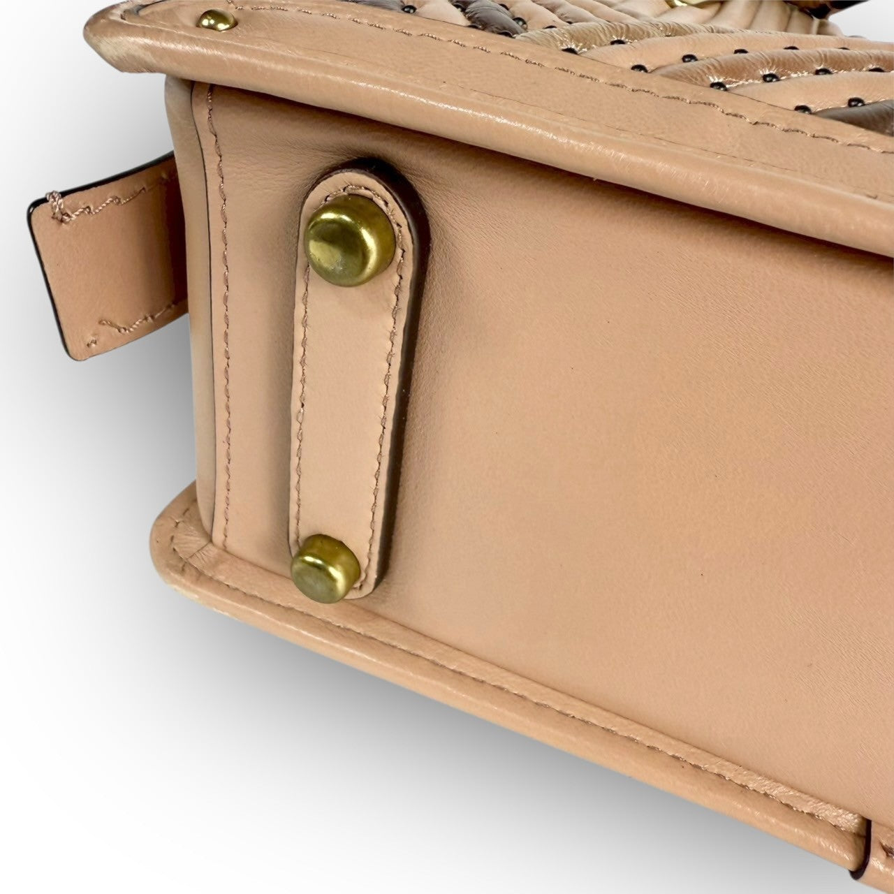 85 COACH コーチ ハンドバッグ サーモンピンク K1880 68814