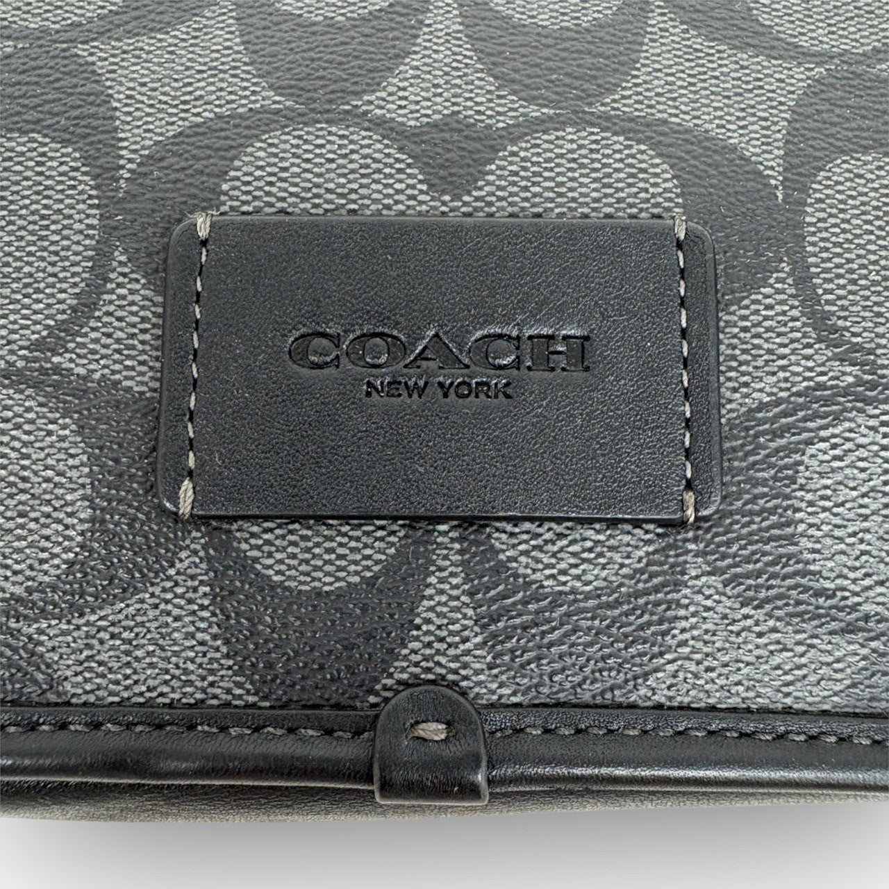 86 COACH コーチ クロスボディ ミニショルダーバッグ ユニセックス ブラック