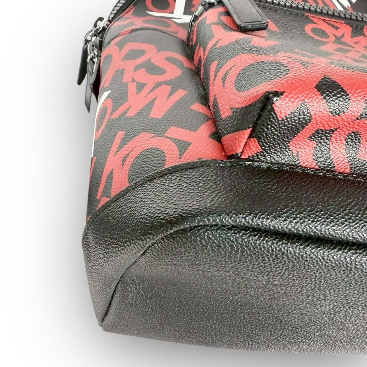 95 MICHAEL KORS マイケルコース リュック ブラック×レッド