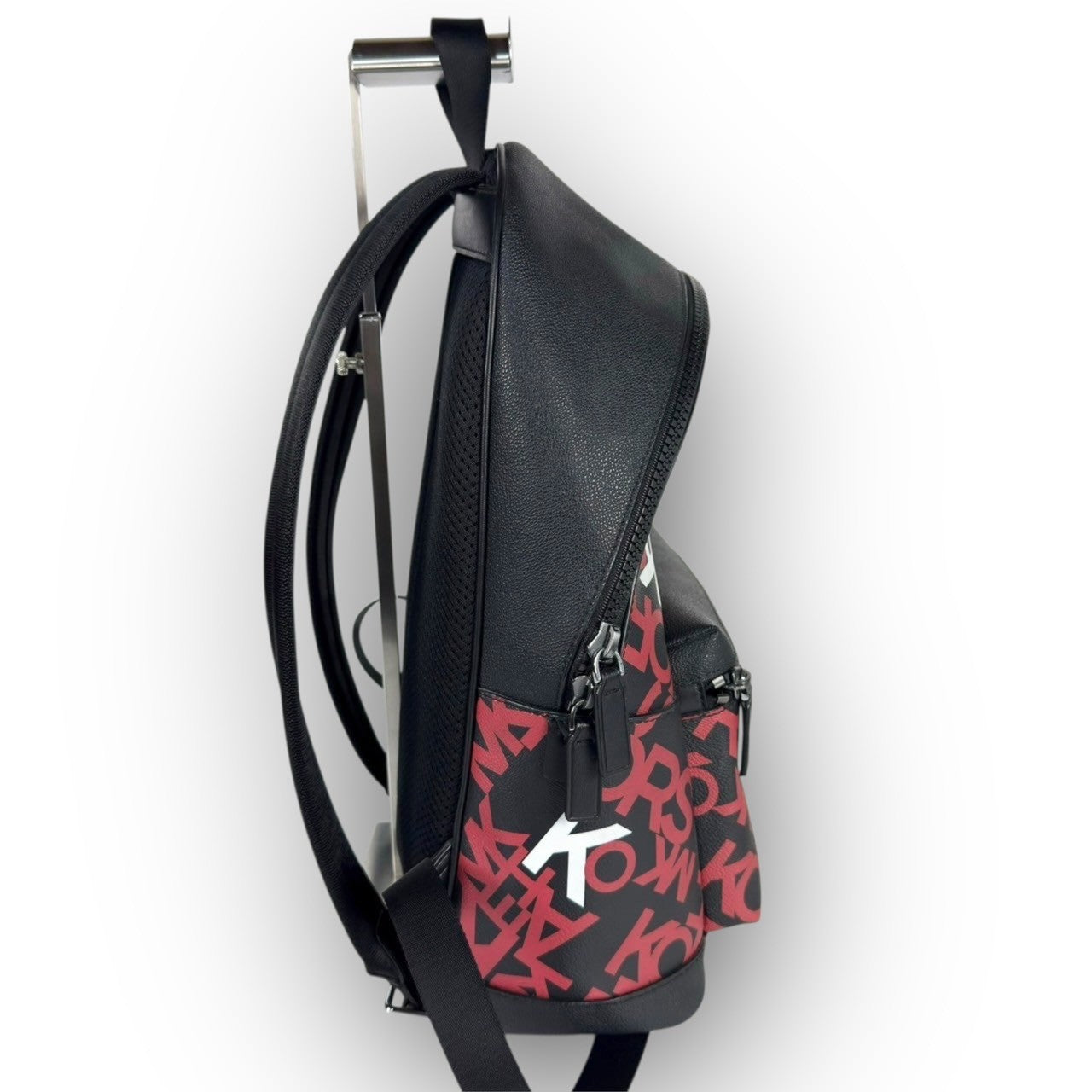 95 MICHAEL KORS マイケルコース リュック ブラック×レッド