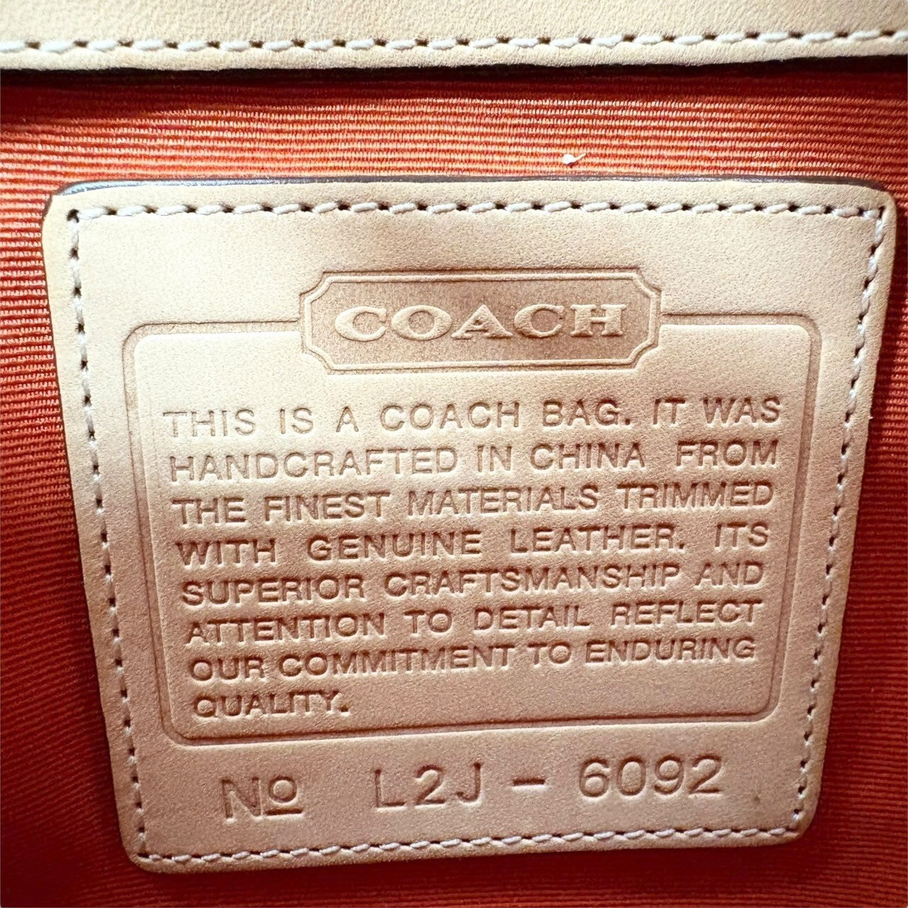 97 COACH コーチ ハンドバッグ シグネチャー ブラウン