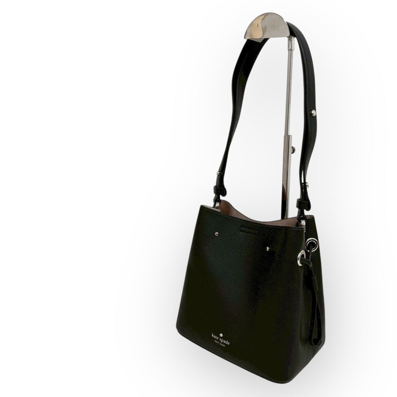 100 KateSpade ケイトスペード 2way ハンドバッグ ショルダーバッグ ブラック