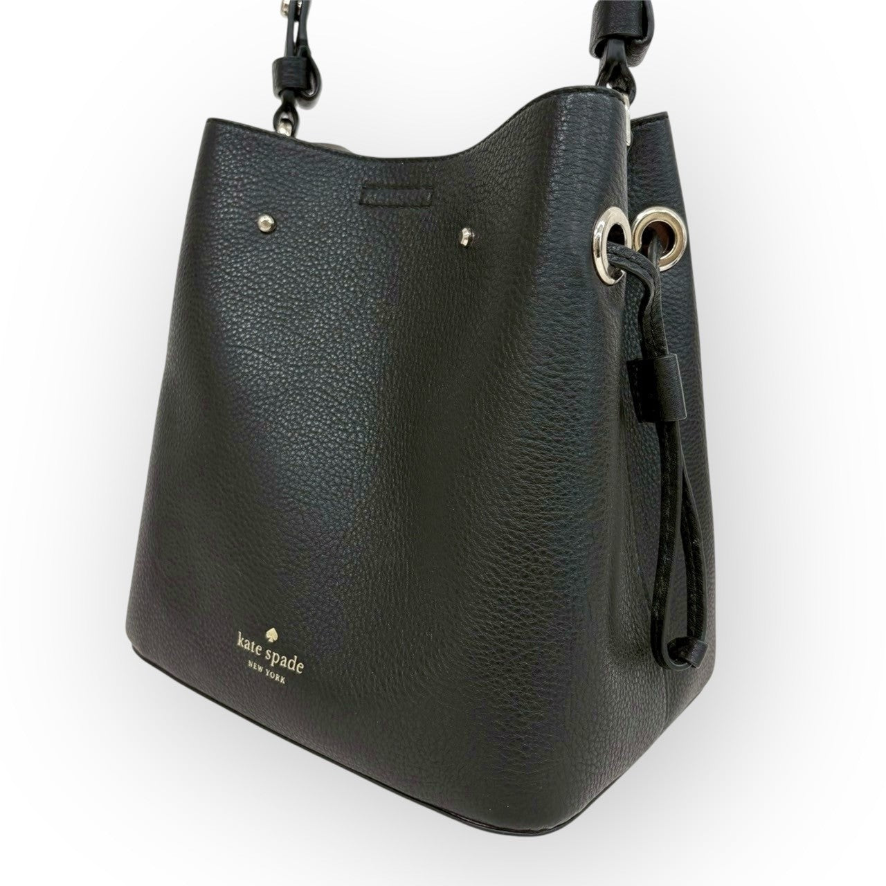 100 KateSpade ケイトスペード 2way ハンドバッグ ショルダーバッグ ブラック