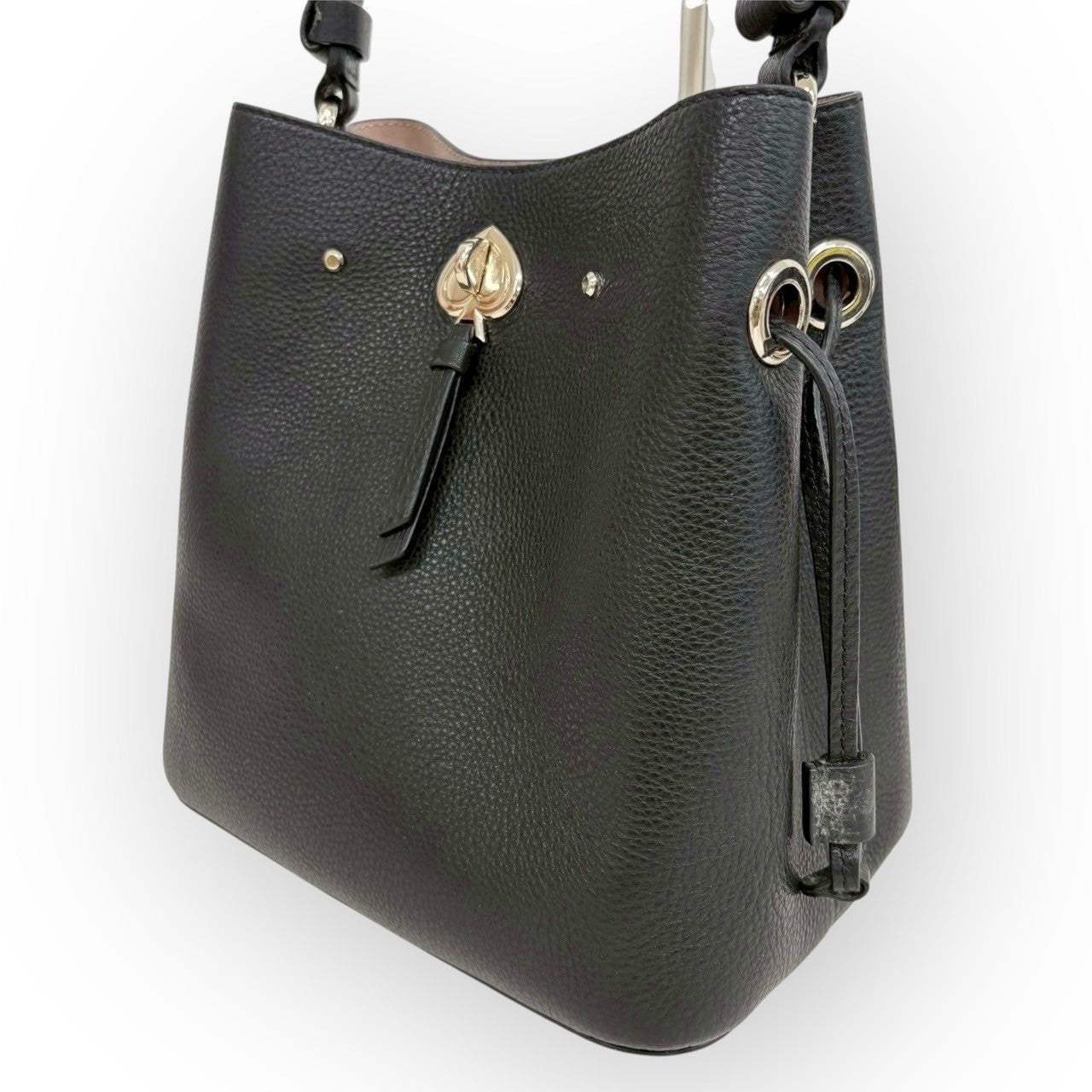 100 KateSpade ケイトスペード 2way ハンドバッグ ショルダーバッグ ブラック