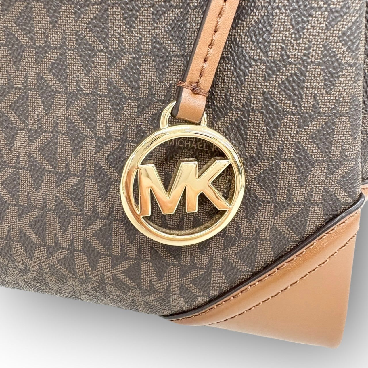 109 MICHAEL KORS マイケルコース ショルダーバッグ ブラウン