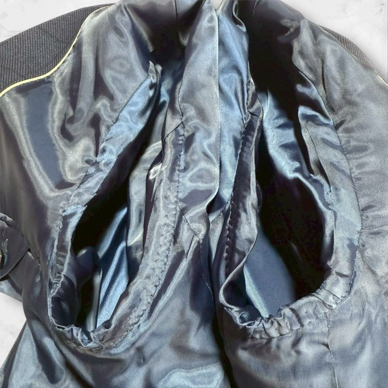 新品 GIVERDYE ジバルディ ビジネススーツ ABS ネイビー チェック