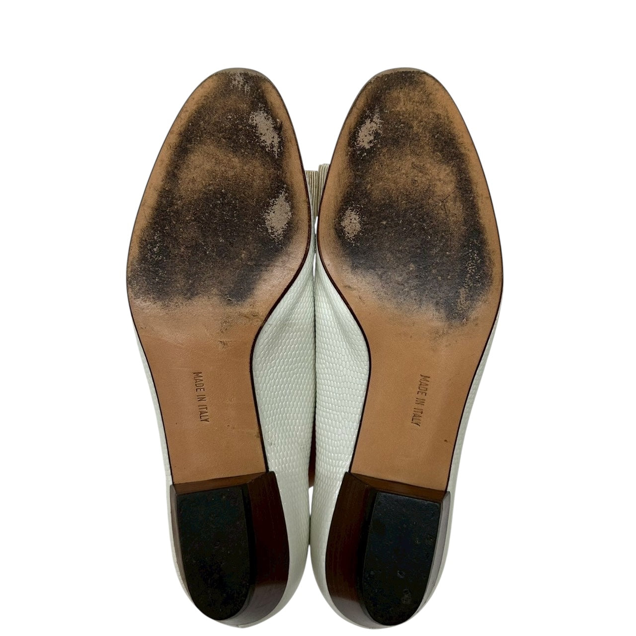 【RC2511-86】SalvatoreFerragamo パンプス ホワイト 4 1/2