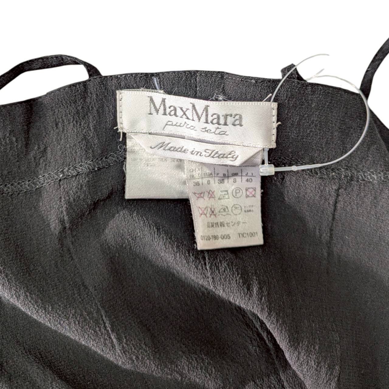 【RC2512-38】MaxMara ブラック ワンピース 40