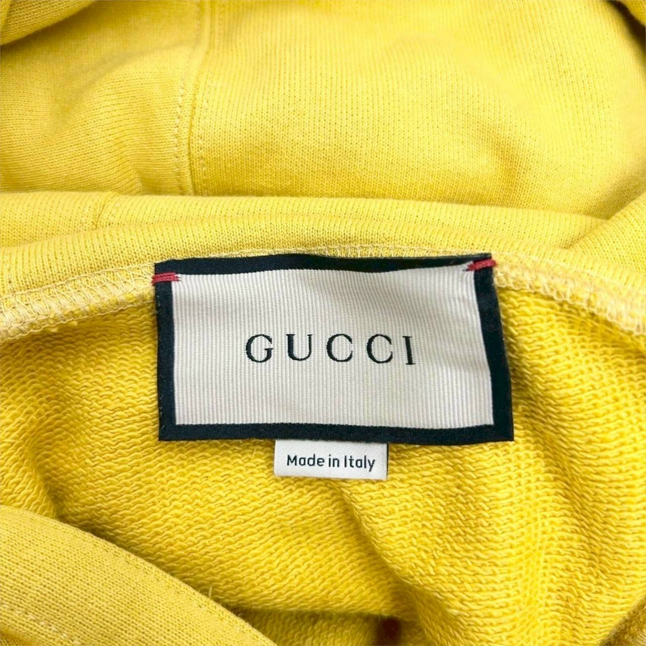 【SRC-1】GUCCI 黄色パーカー METAMORFOSI