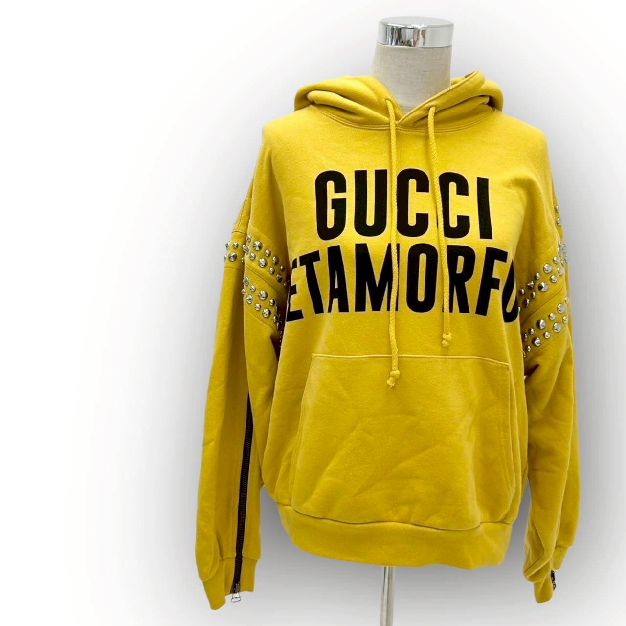 【SRC-1】GUCCI 黄色パーカー METAMORFOSI