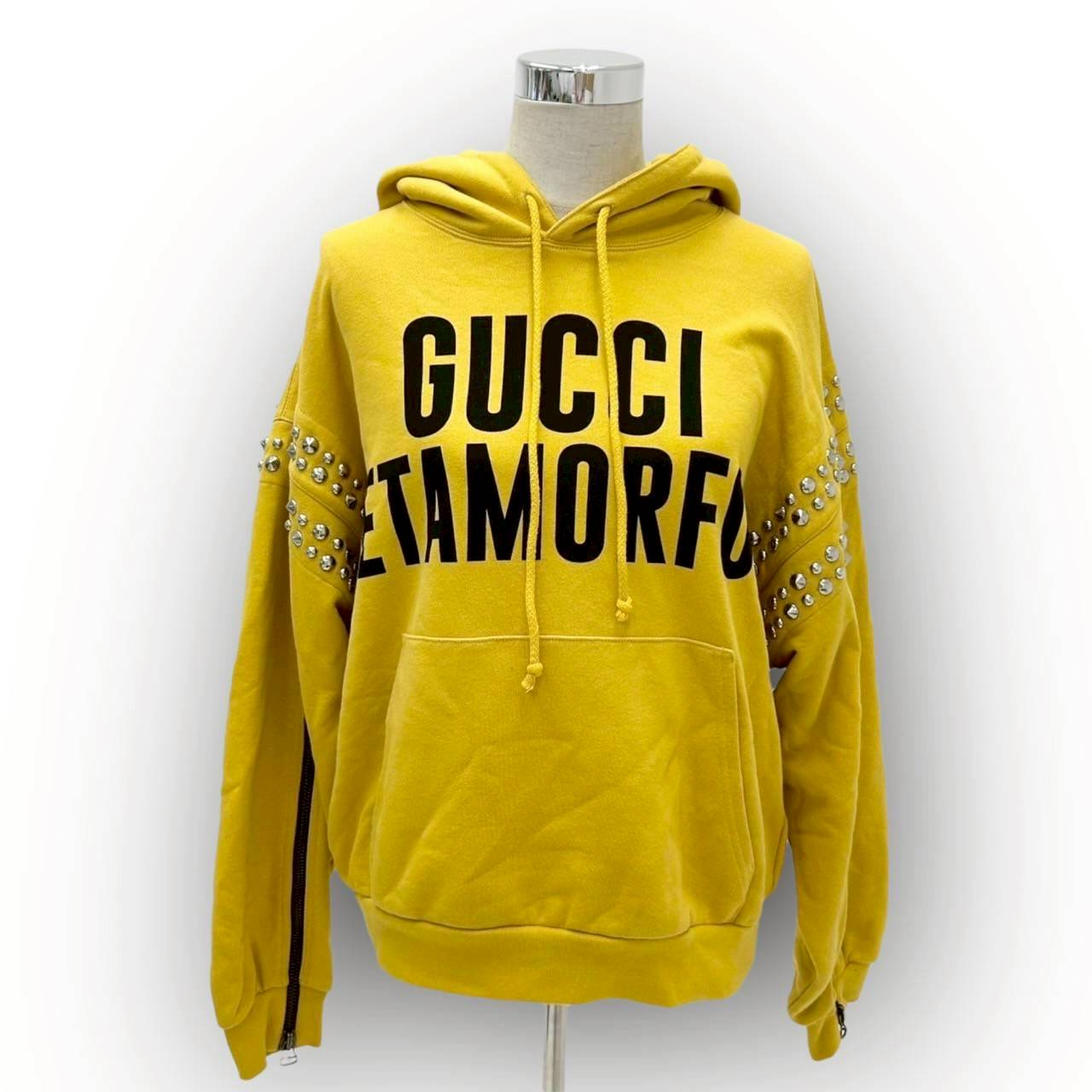 【SRC-1】GUCCI 黄色パーカー METAMORFOSI